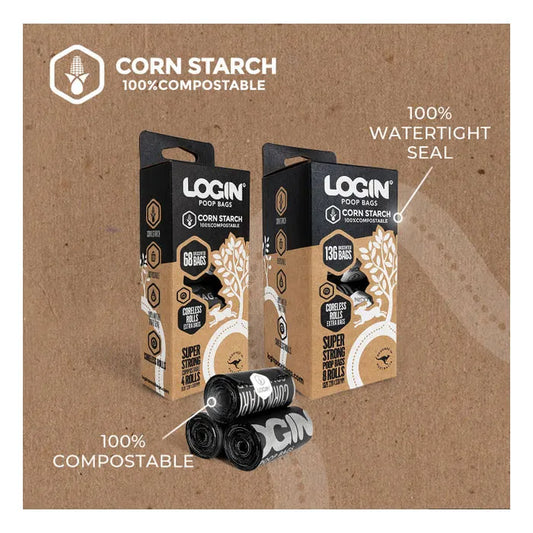 Login Corn Starch Poop Bags