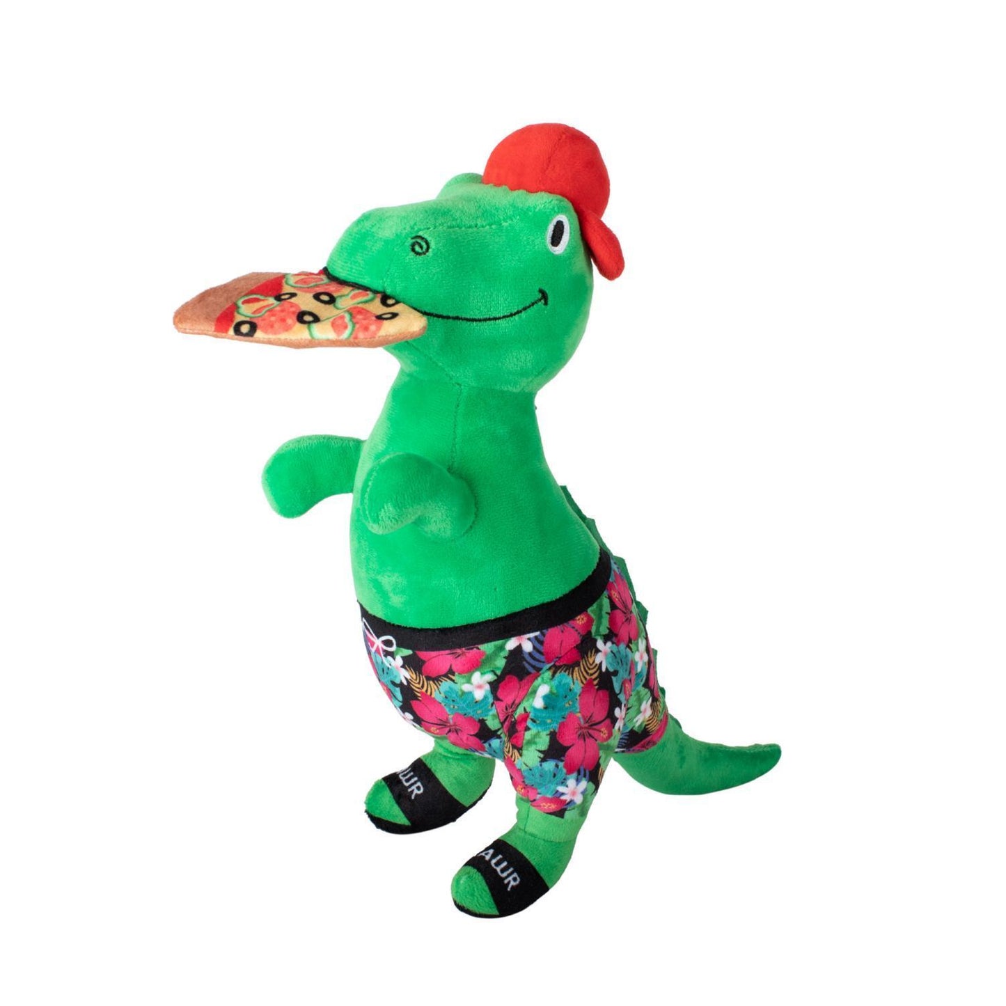 Fringe Studio Pizzasaurus Rex Plush Dog Toy