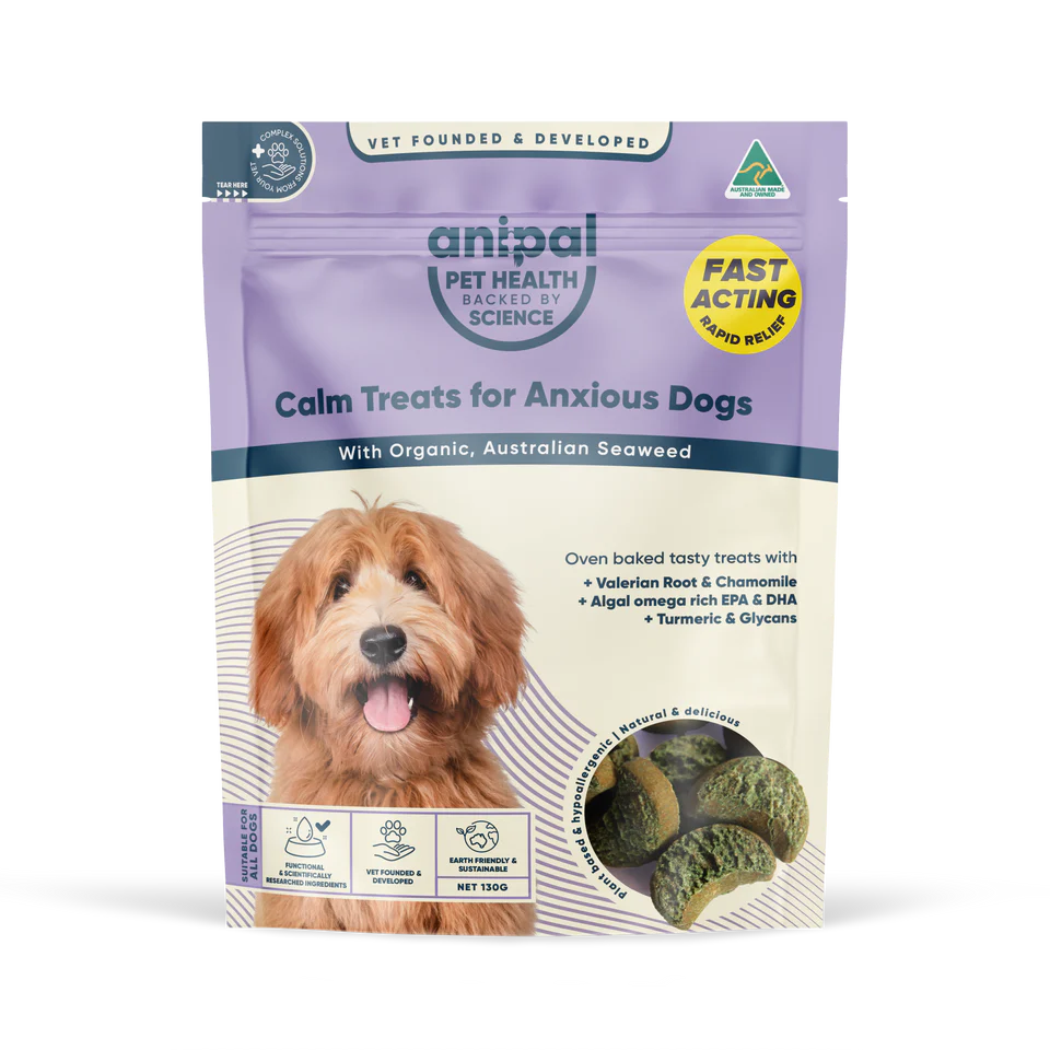 Anipal Calm Treats for Anxious Dogs 130g