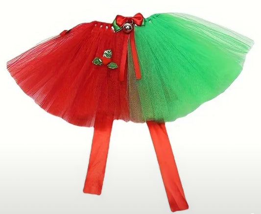 Christmas Outfit Tutu With Bell