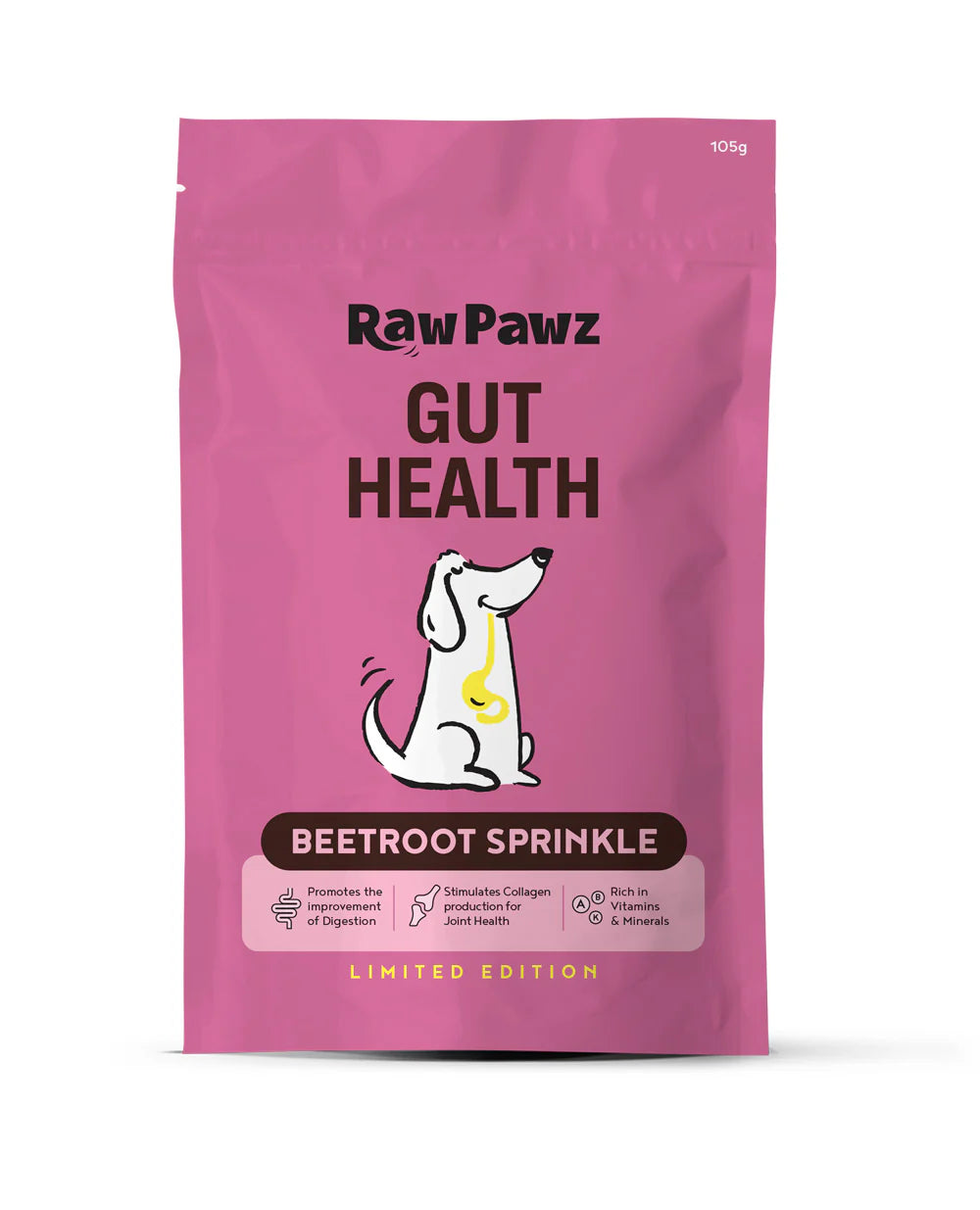 Raw Pawz Sprinkle - Gut Health Beetroot