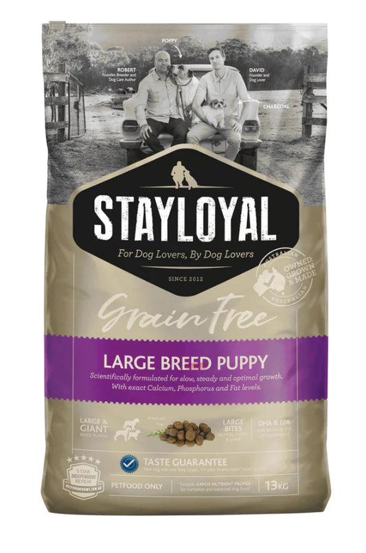 Stay Loyal Dog Puppy Premium Large Breed Grain Free 13kg