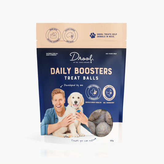 Drool By Dr Chris Brown - Daily Boosters Treat Balls 110gr