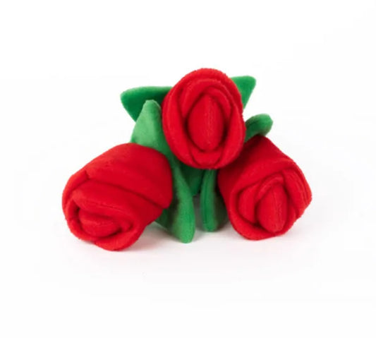 Zippy Paws Valentine's Bouquet Of Roses