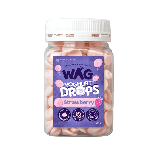 WAG Yoghurt Drops 250gr - Strawberry
