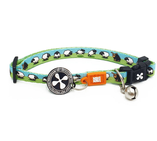 Max & Molly Smart ID Cat Collar - Black Sheep