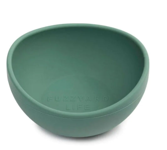 Fuzzyard Life Silicone Bowl - Myrtle Green