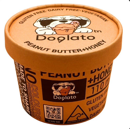 Doglato 110ml - Peanut Butter + Honey