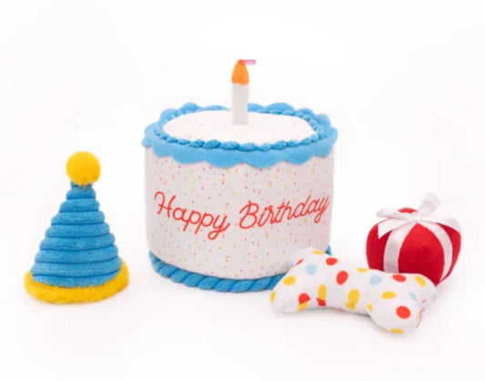 Zippy Paws Zippy Burrow - Birthday Cake