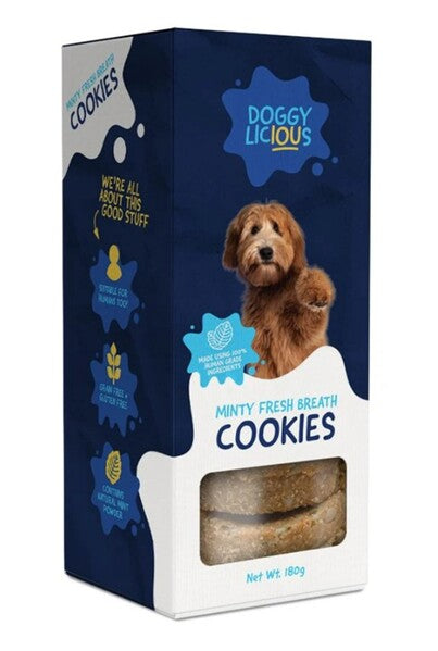 Doggylicious Cookies - Minty Fresh Breath