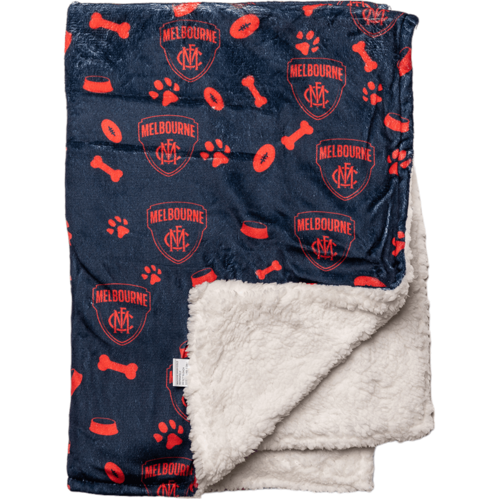 Melbourne Demons AFL Pet Blanket