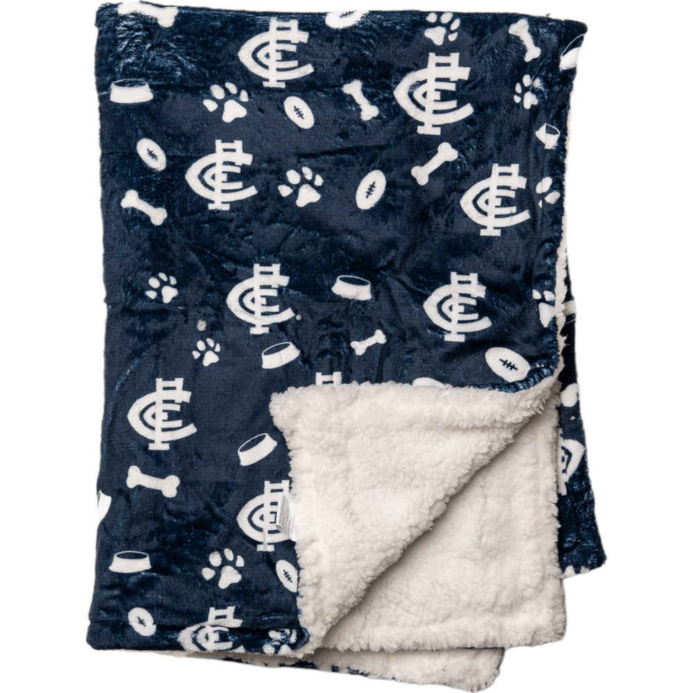 Carlton Blues AFL Pet Blanket