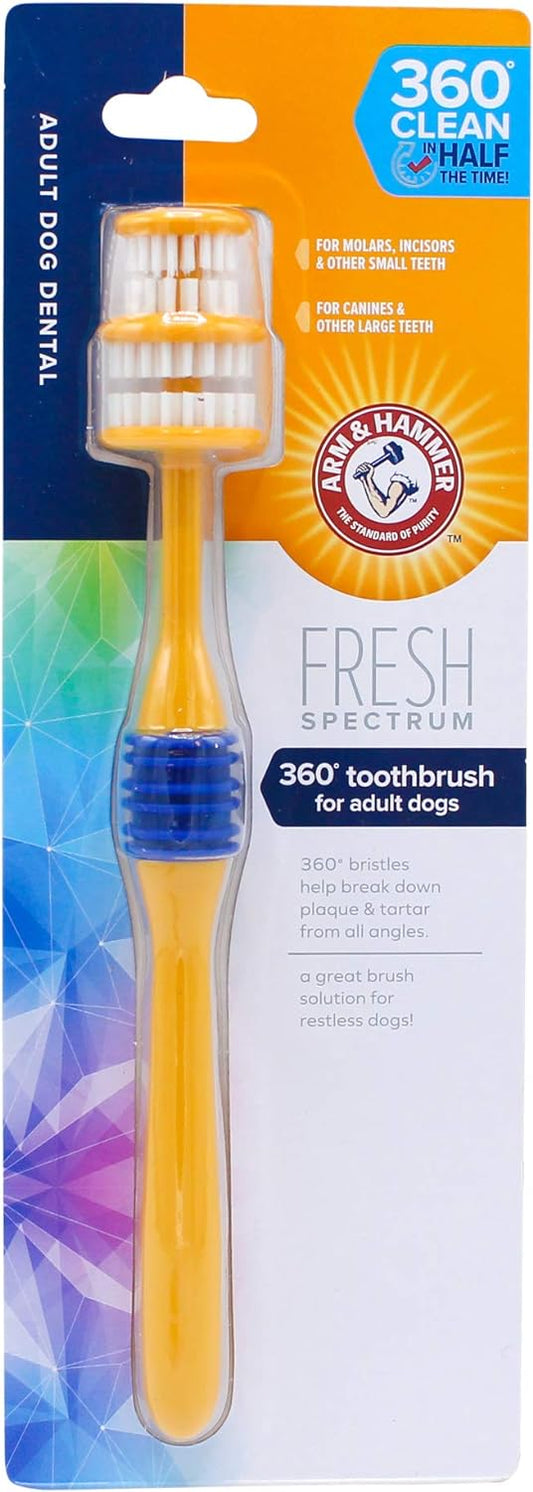 Arm & Hammer Fresh Spectrum 360 Degree Dog Toothbrush Large