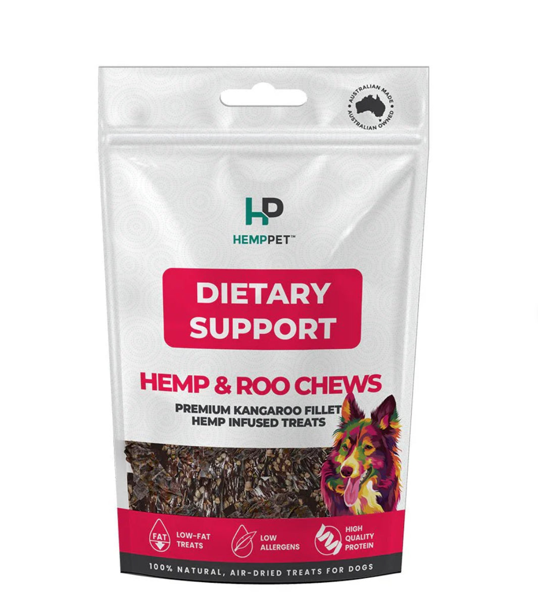 HempPet Dietry Support Hemp Treats For Dogs - Roo