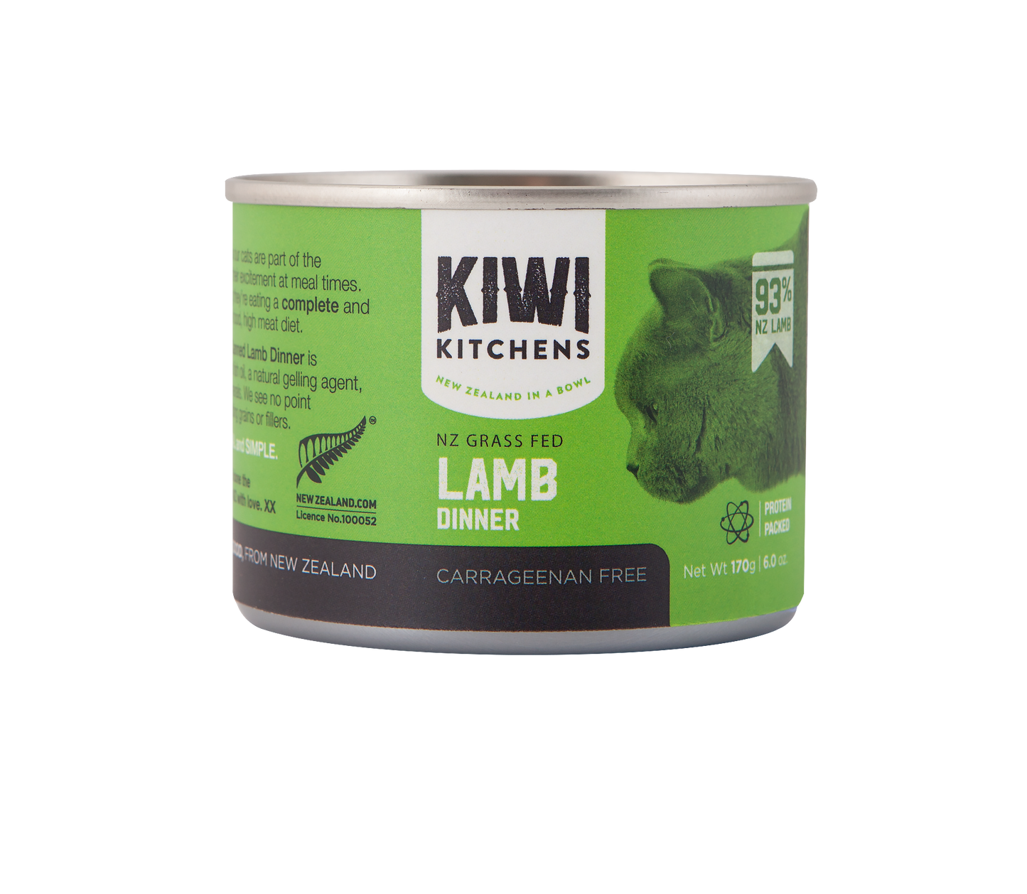 Kiwi Kitchens, Cat Can Lamb 85gr