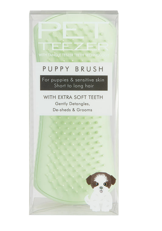Pet Teezer Puppy Brush for Puppies + Sensitive Skin
