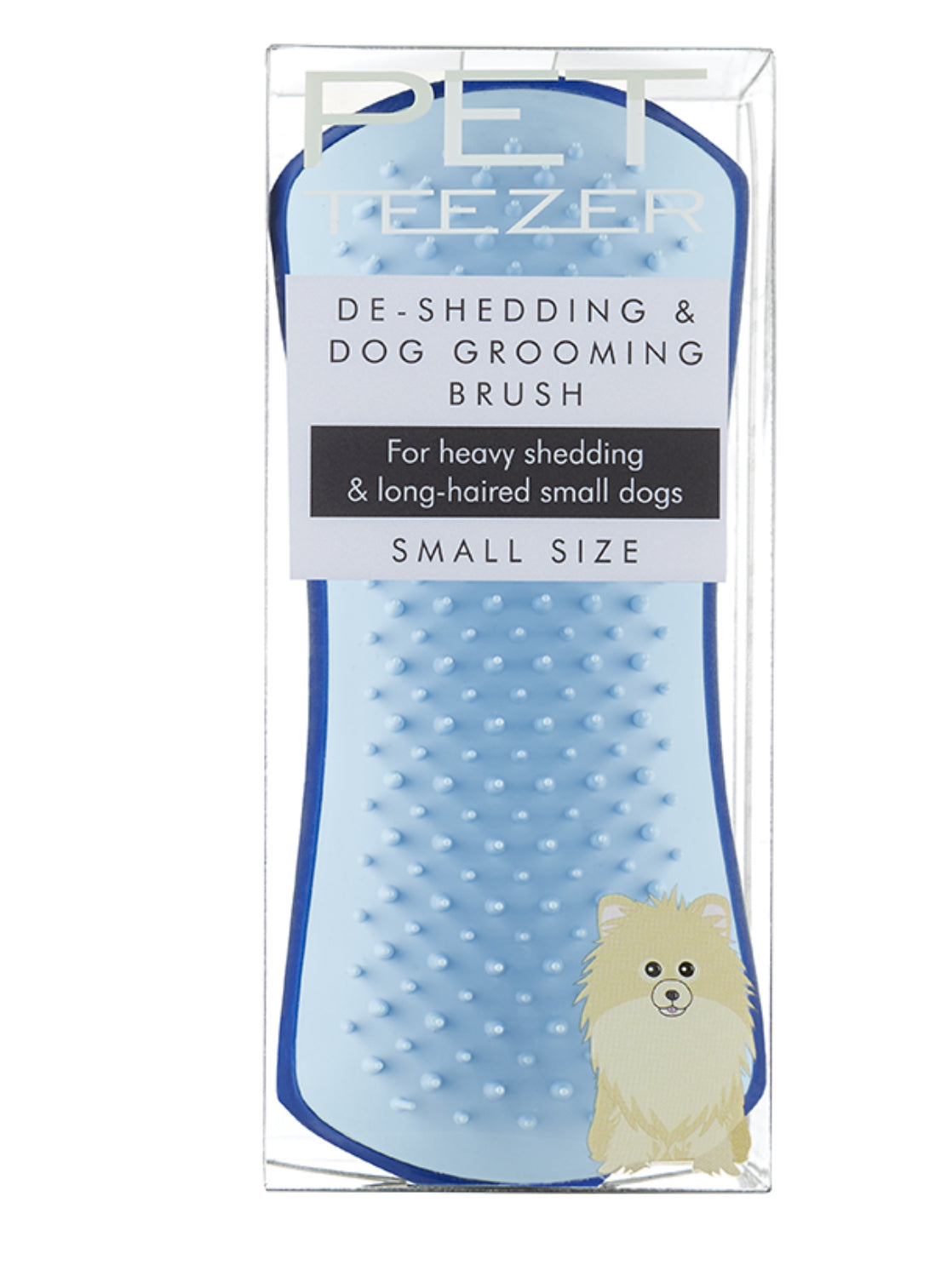 Pet Teezer De-Shedding Dog Grooming Brush, Small