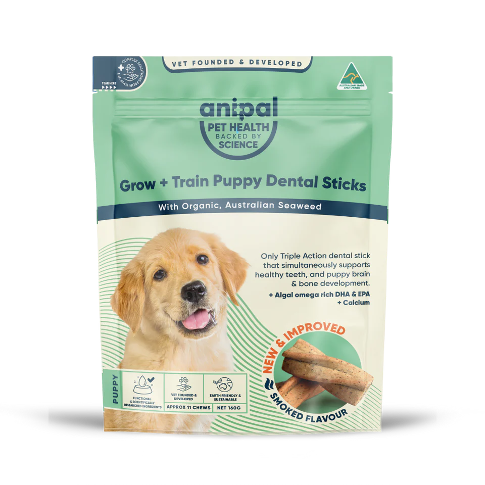 Anipal Grow + Train Puppy Dental Sticks 140g