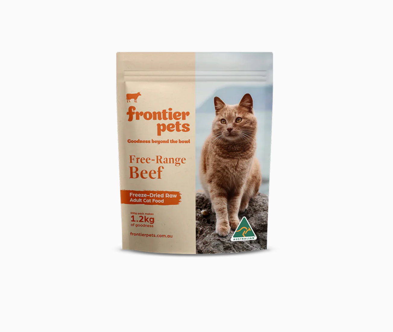 Frontier Pets Free Range Beef Raw Freeze Dried CAT