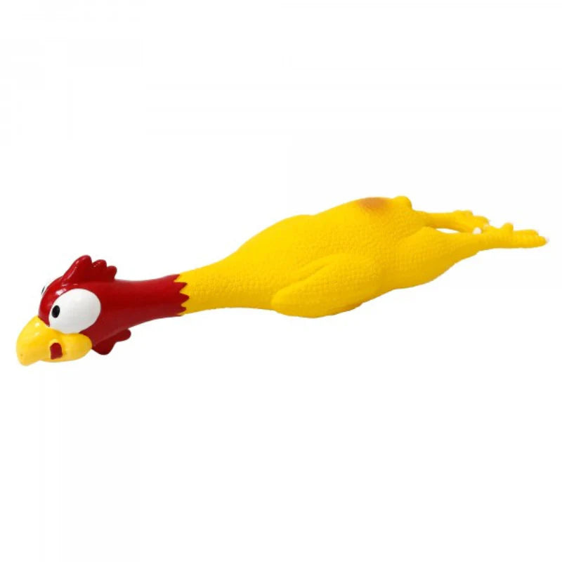 Furkidz Latex Squawking Chicken