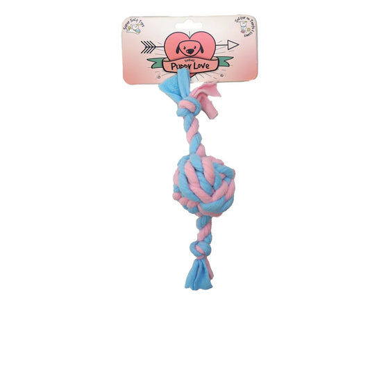 Puppy Love Twin Knott With Ball 30cm
