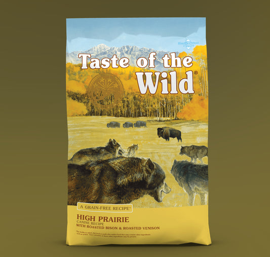 Taste of the Wild High Prairie With Roasted Venison & Bison For Dogs 2kg