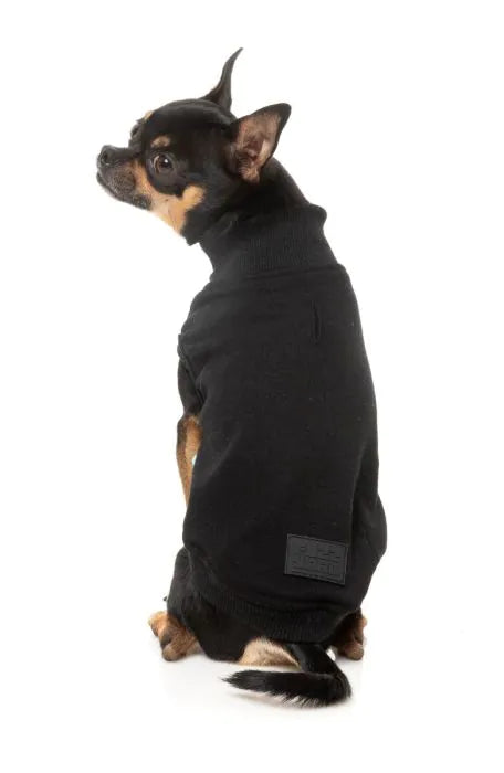 FuzzYard Smiley Sweater BLACK