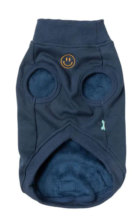 FuzzYard Smiley Sweater NAVY