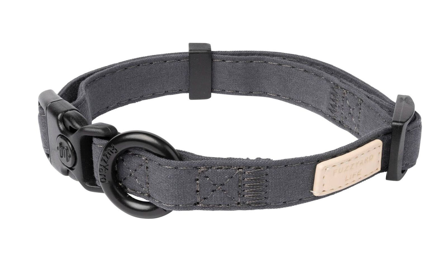 Fuzzyard Life Dog Collar Slate Grey