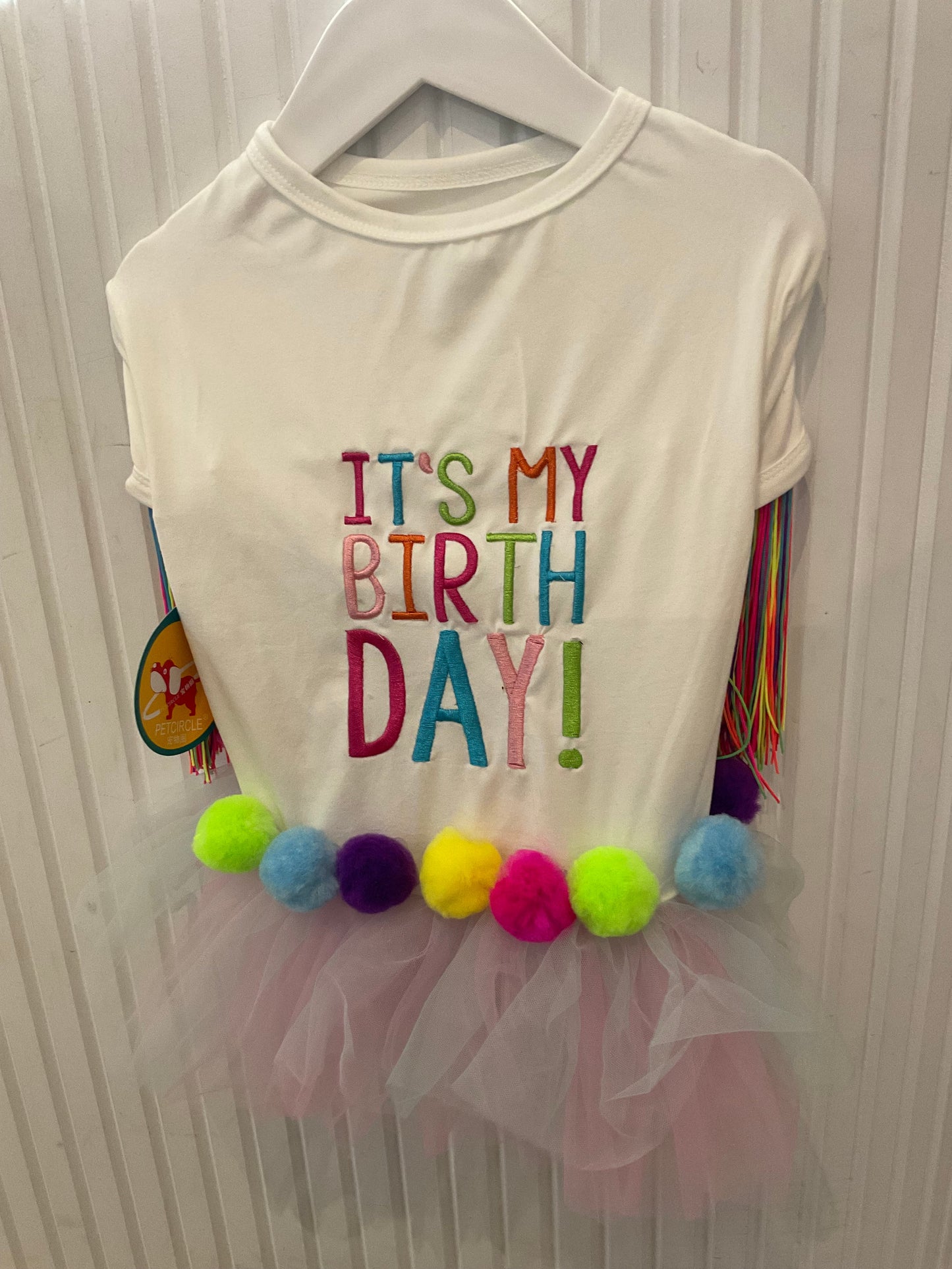 It's My Birthday Tutu Dress