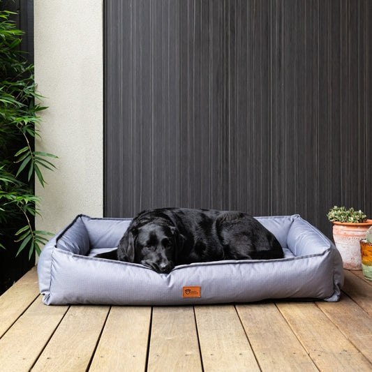 Superior Pets Ortho Dog Lounger Ripstop Steel Grey