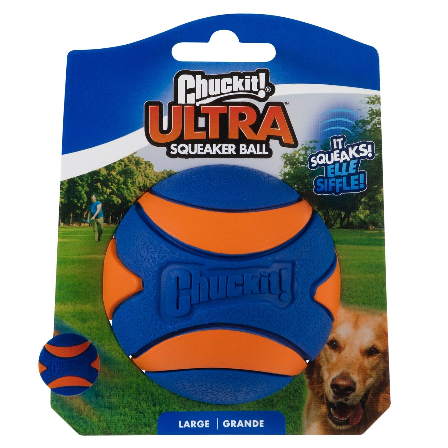 Chuckit! Ultra Squeaker Ball Large 1pk