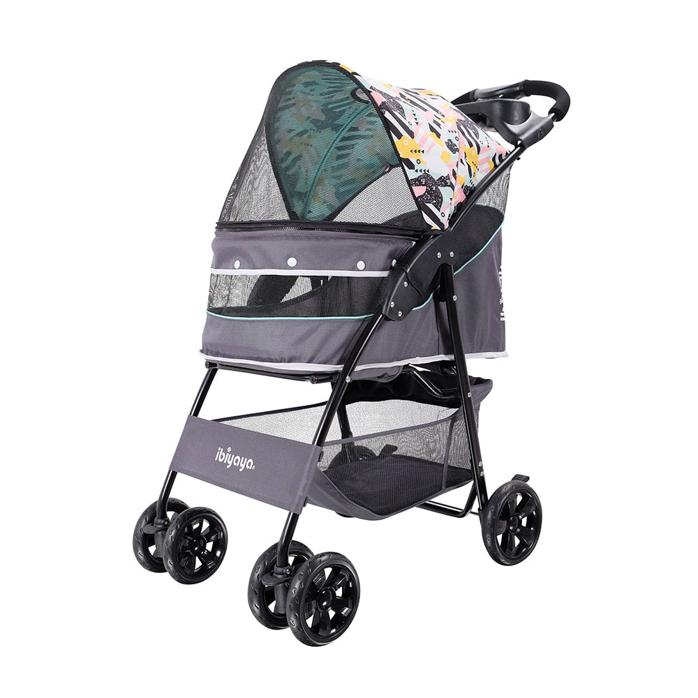 Ibiyaya Cloud 9 Pet Stroller - Mint Green