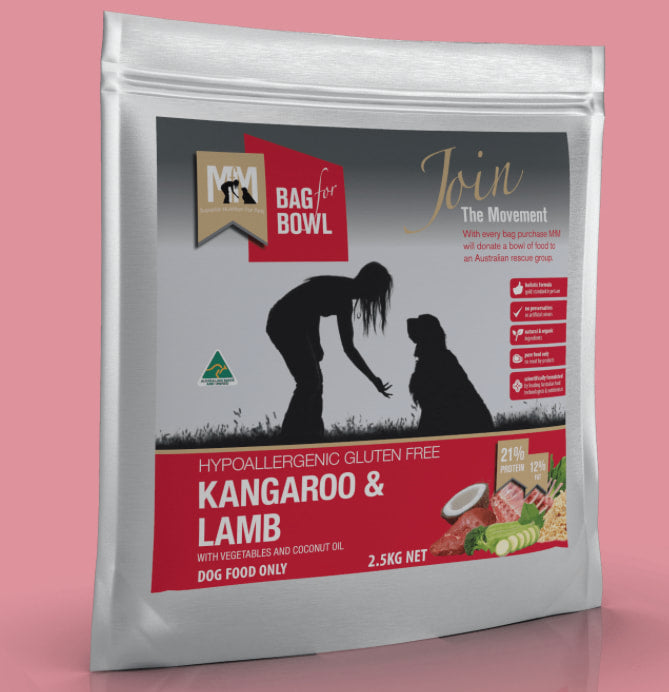 MFM Dog Kangaroo + Lamb Gluten Free 2.5kg