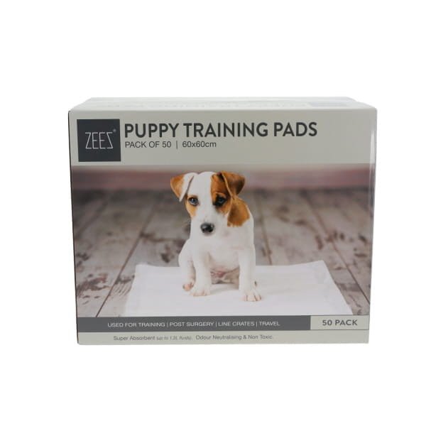 Zeez Puppy Training Pads 60x60cm 50pk