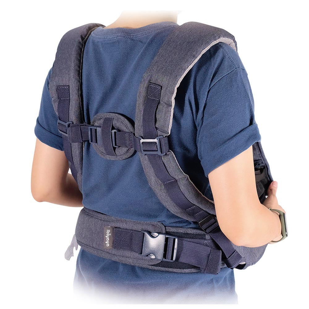 Ibiyaya Hug Pack Carrier - Denim Blue