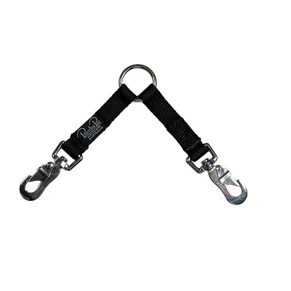 Prestige Two Dog Coupler Black 122cm