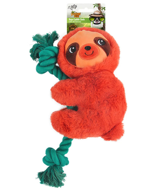 AFP Safari Cuddle Dog Toy - Sloth