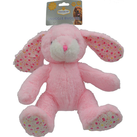 Snuggle Pals Plush Bunny Pink