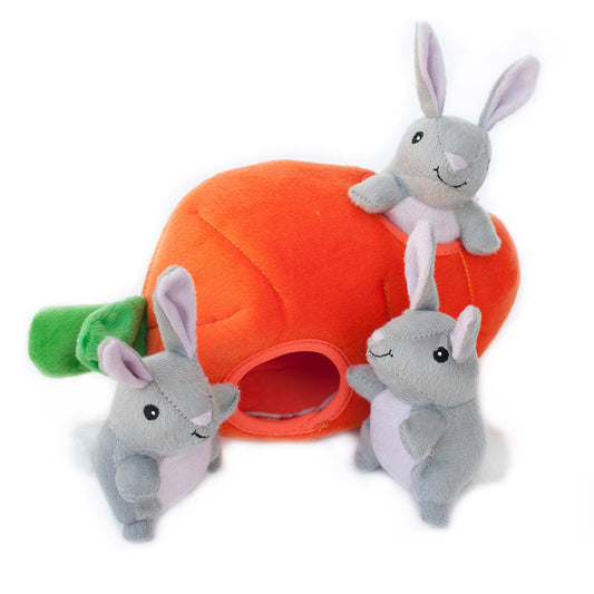 Zippy Paws Zippy Burrow Bunny N Carrot