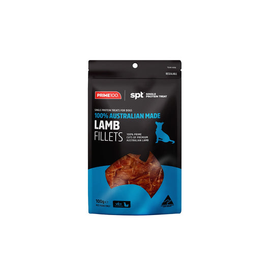 Prime 100 Lamb Fillet Treats 100gr