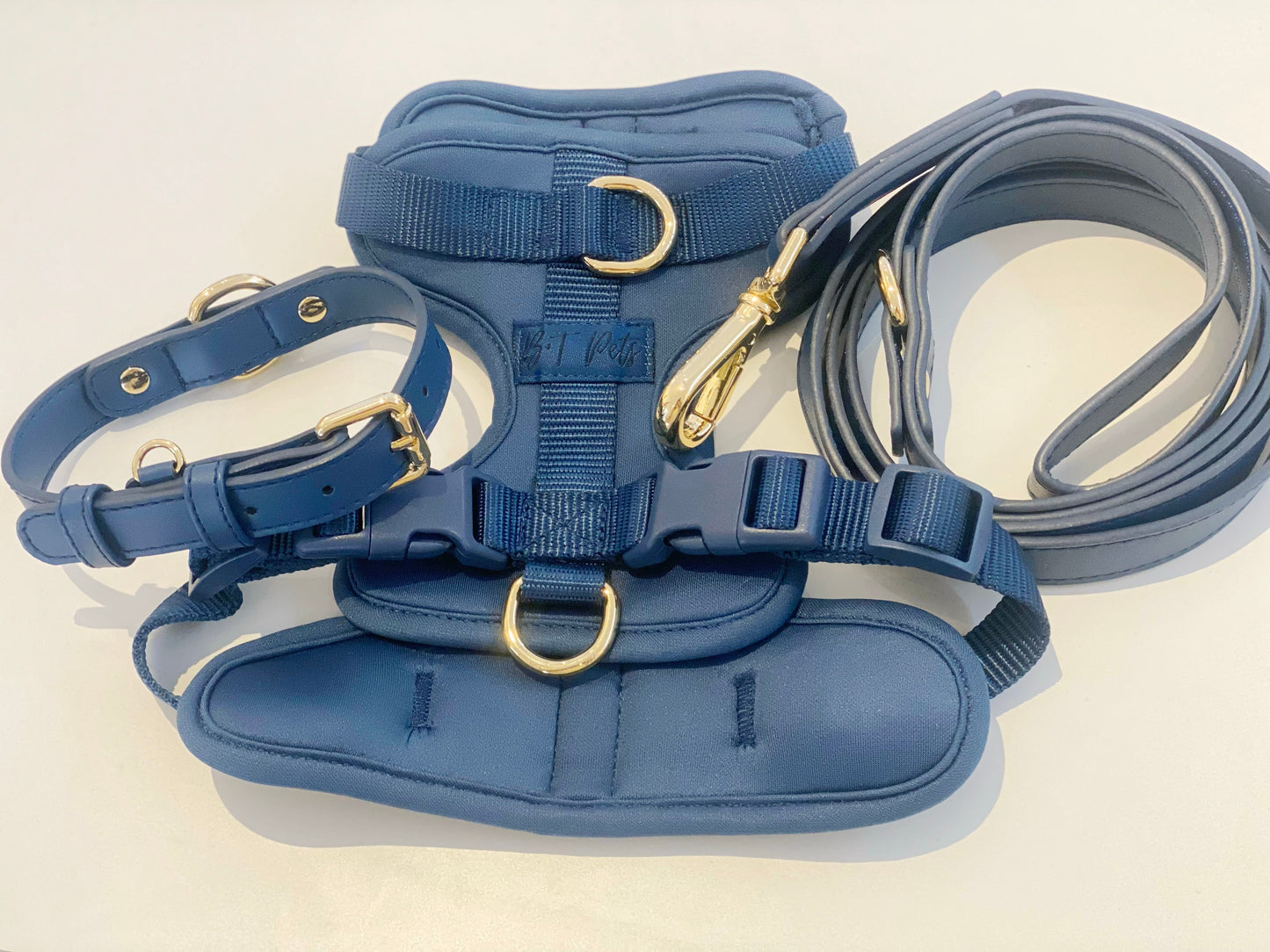 B+T Pets Harness Navy