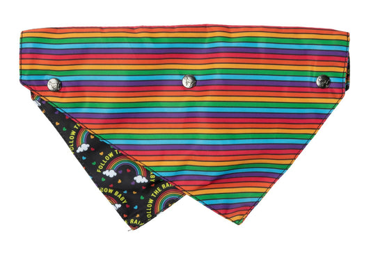 Fuzzyard Bandana - Follow The Rainbow Baby