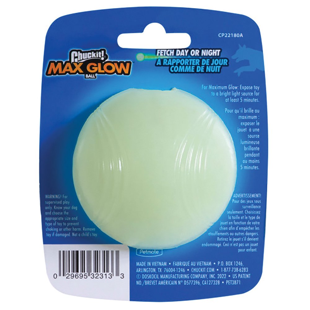 Chuckit! Max Glow Ball Medium 6cm