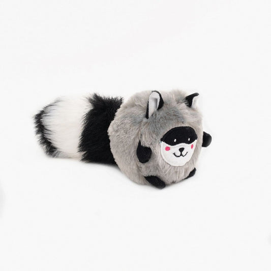 Zippy Paws Bushy Throw Raccoon