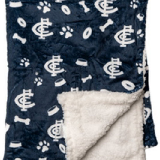 Carlton Blues AFL Pet Blanket