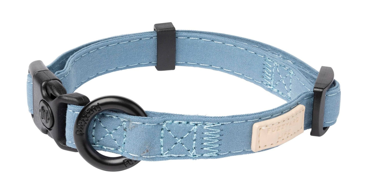 Fuzzyard Life Dog Collar French Blue