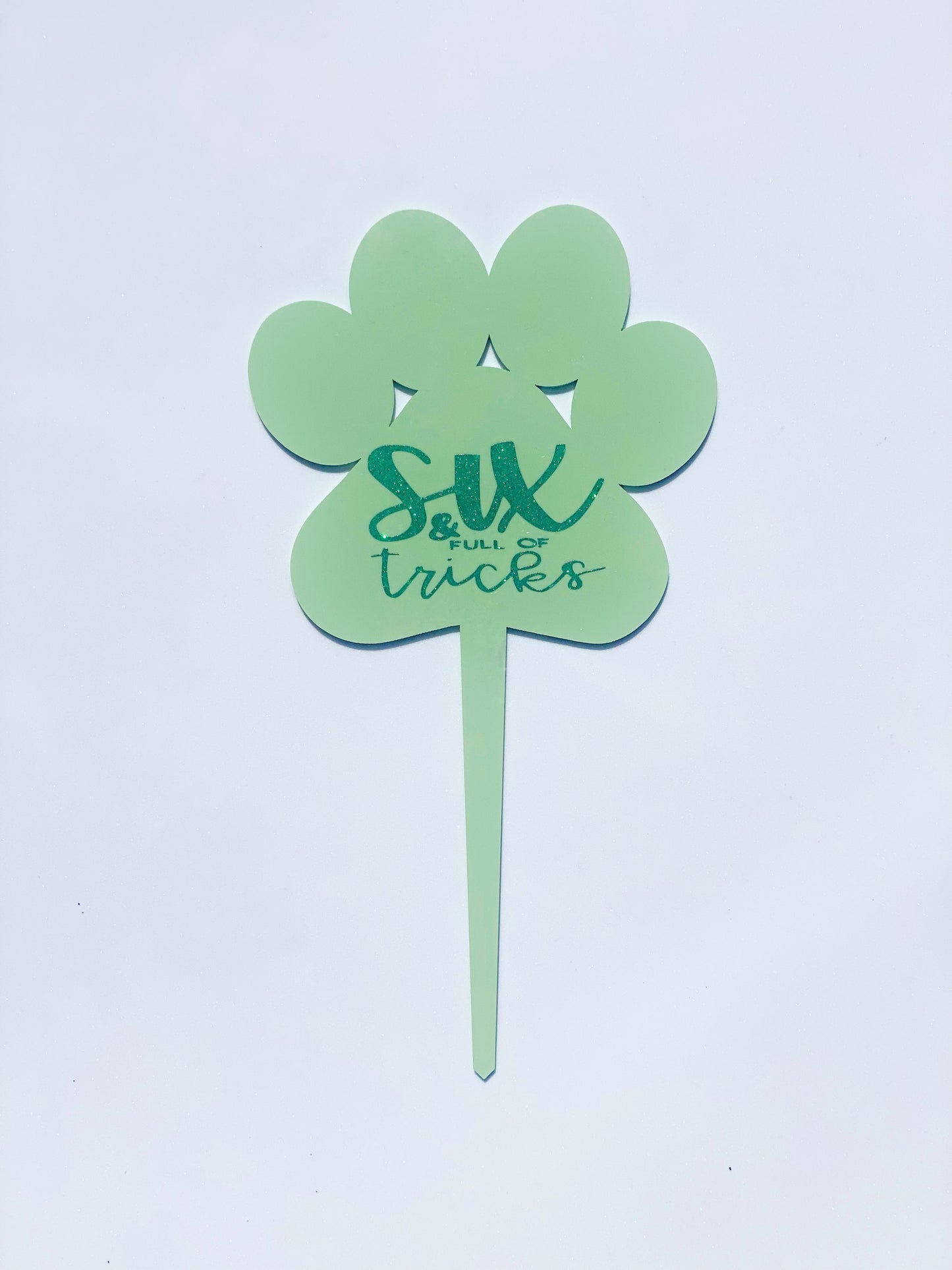 Cake Topper Green