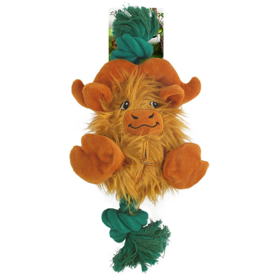 AFP Safari Big Foot Dog Toy - Buffalo