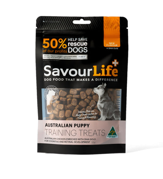 SAVOURLIFE Puppy Australian Chicken Training Treats 165G